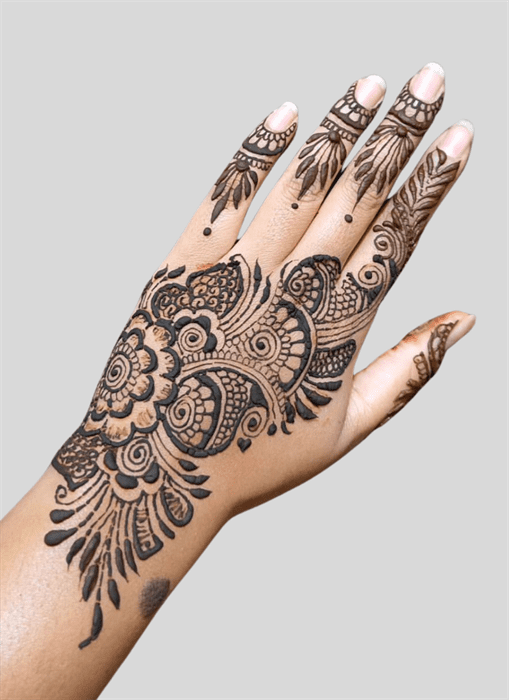 Fair Allah Henna Design