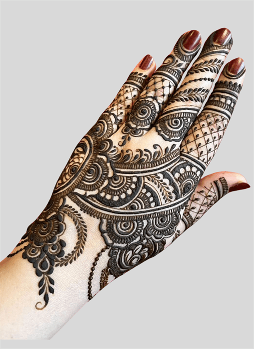 Grand Allah Henna Design