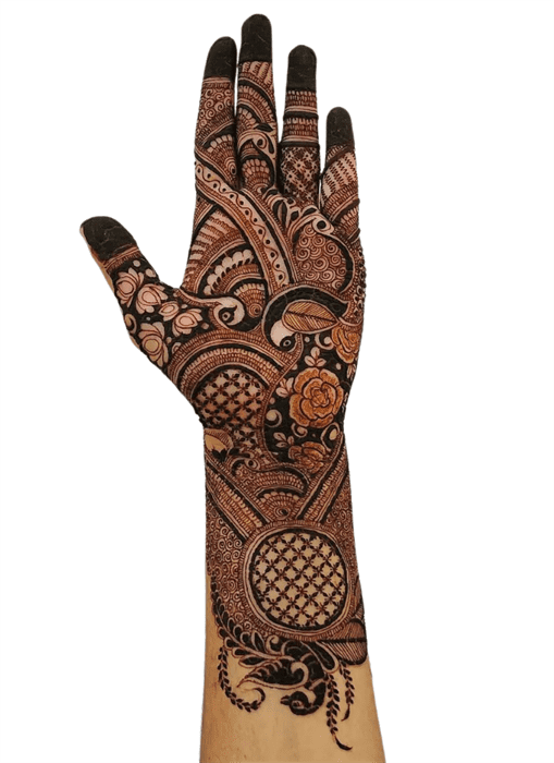 Inviting Allah Henna Design