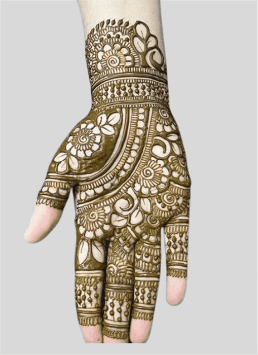 Magnetic Allah Henna Design