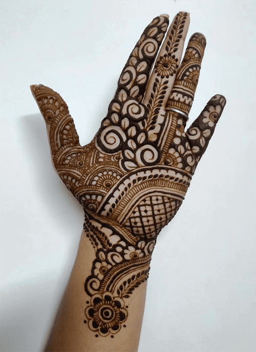 Pleasing Allah Henna Design