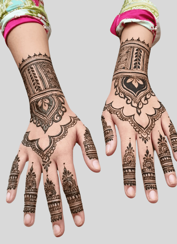 Angelic Angel Henna Design