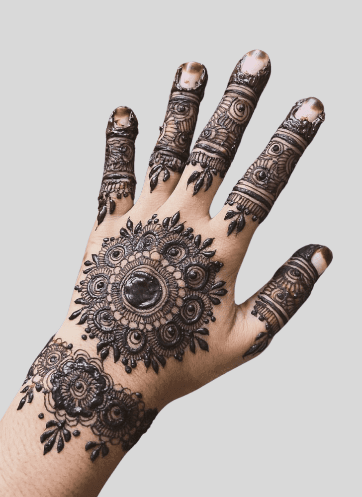 Ideal Angel Henna Design