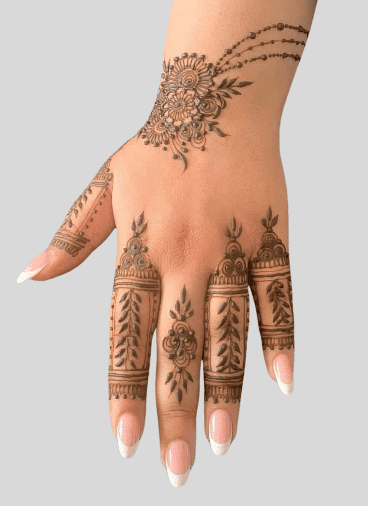 Ravishing Angel Henna Design
