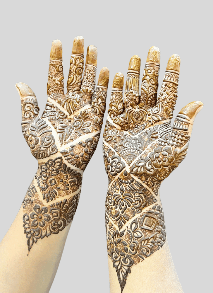 Delightful Armenia Henna Design