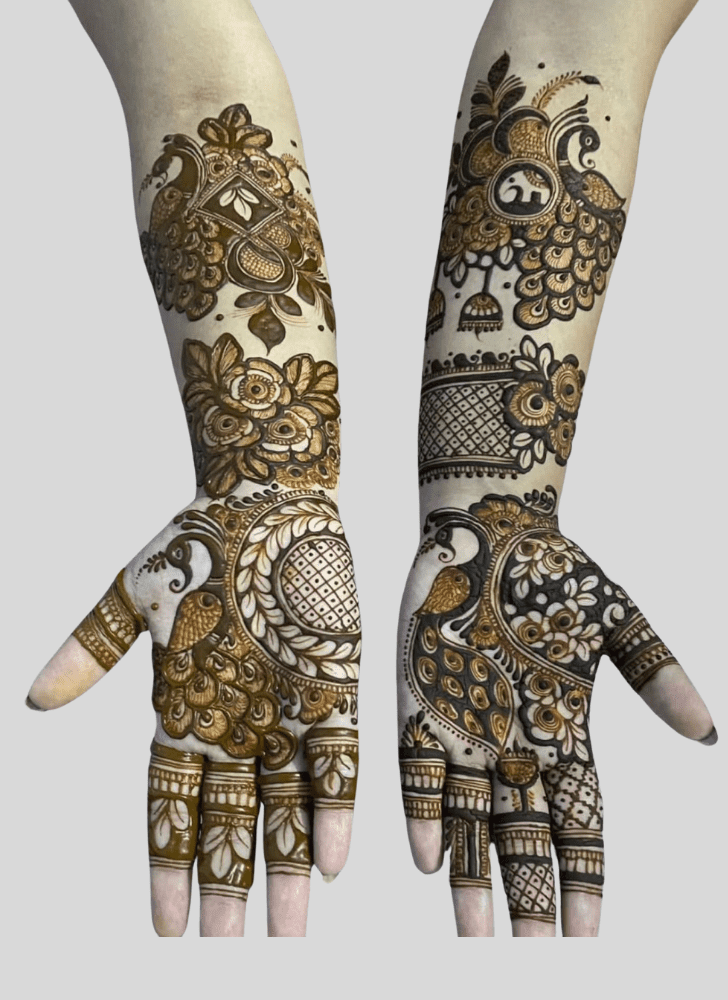 Good Looking Armenia Henna Design