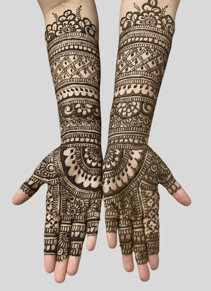 Lovely Armenia Mehndi Design