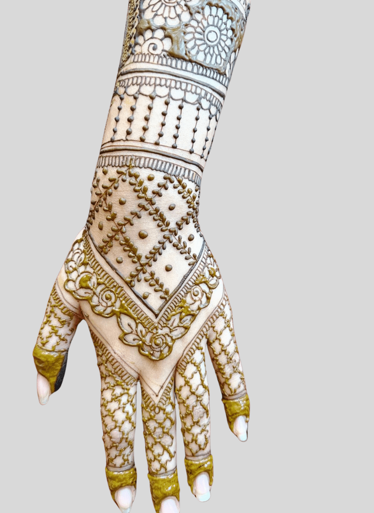 Angelic Celebration Henna Design