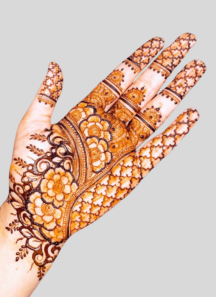 Appealing Celebration Henna Design