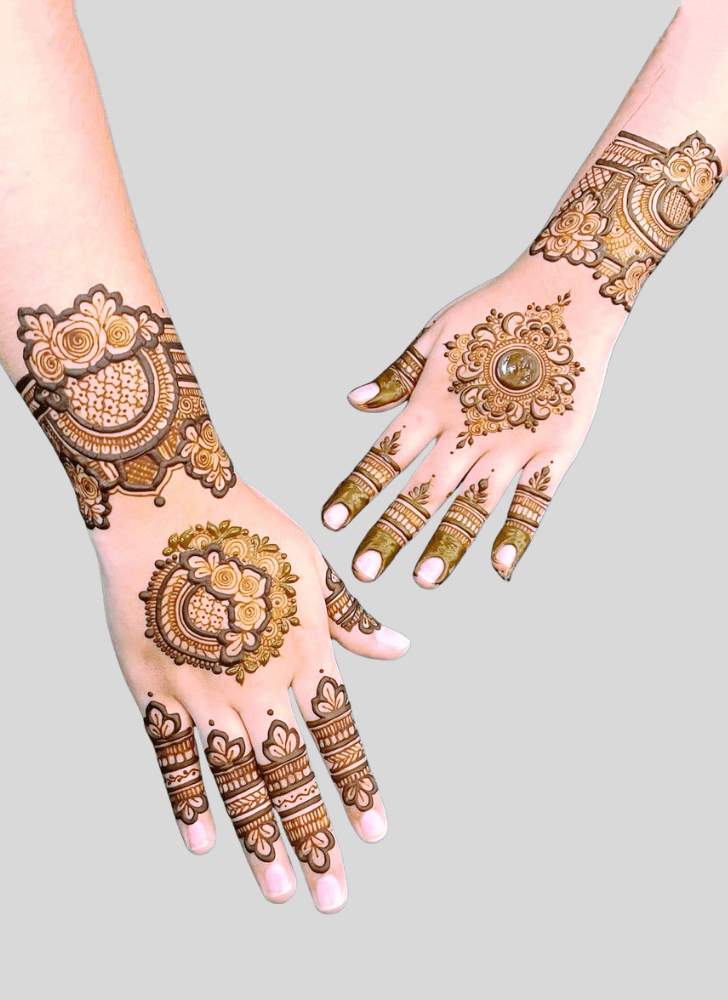 Beauteous Celebration Henna Design
