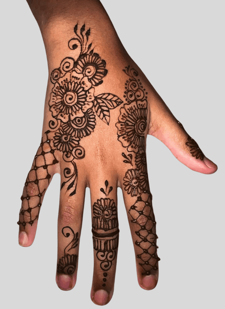 Bewitching Celebration Henna Design