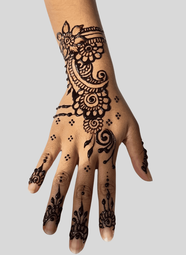 Comely Celebration Henna Design