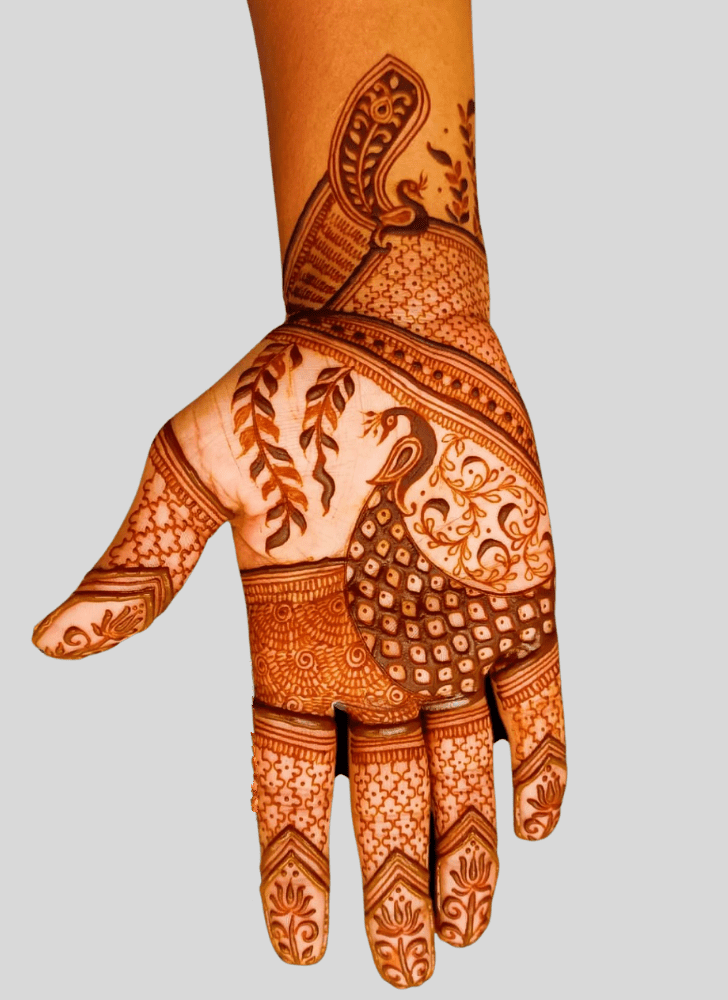 Dazzling Celebration Henna Design