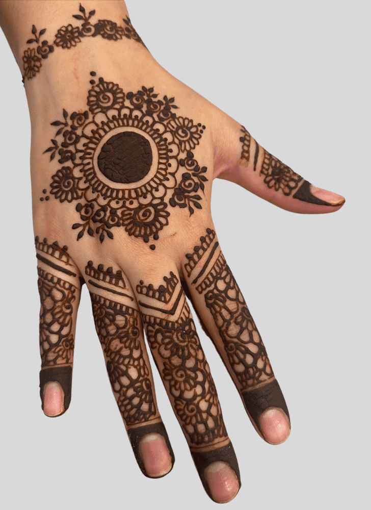 Exquisite Celebration Henna Design