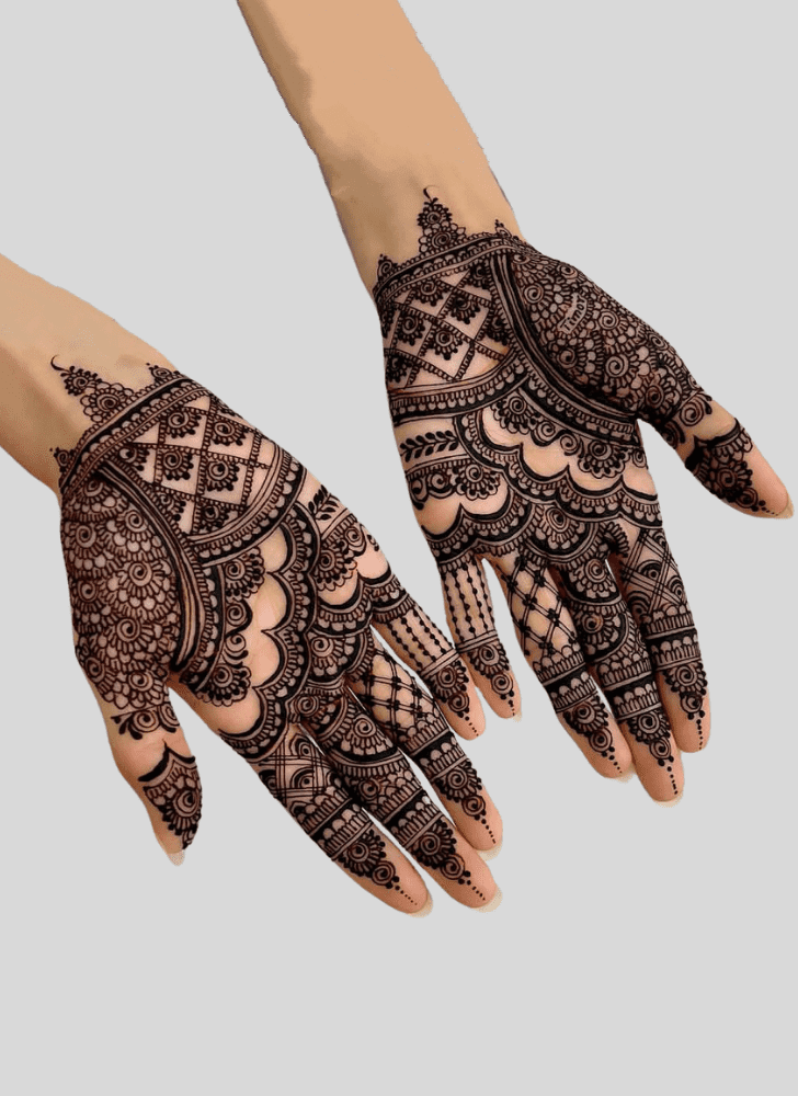 Graceful Celebration Henna Design