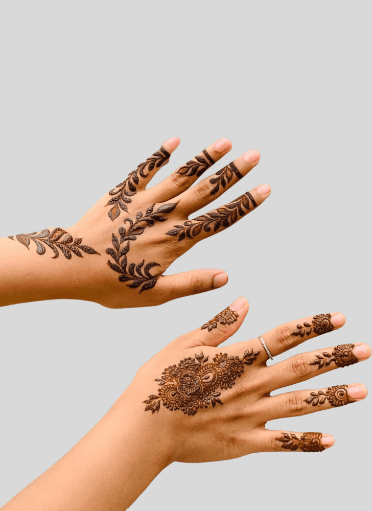 Magnetic Celebration Henna Design