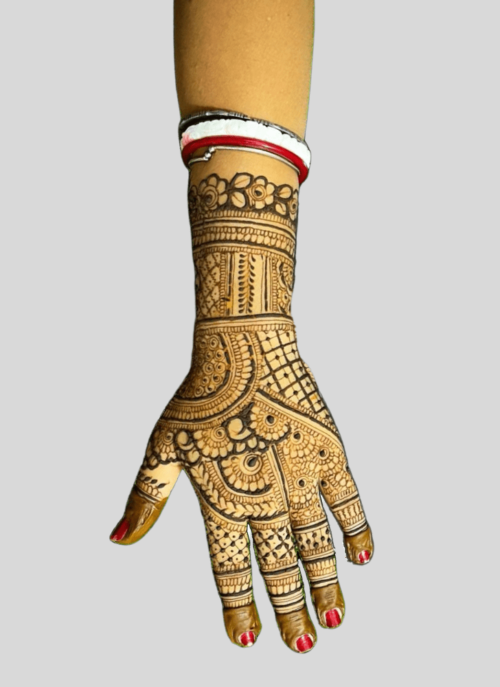 Magnificent Celebration Henna Design