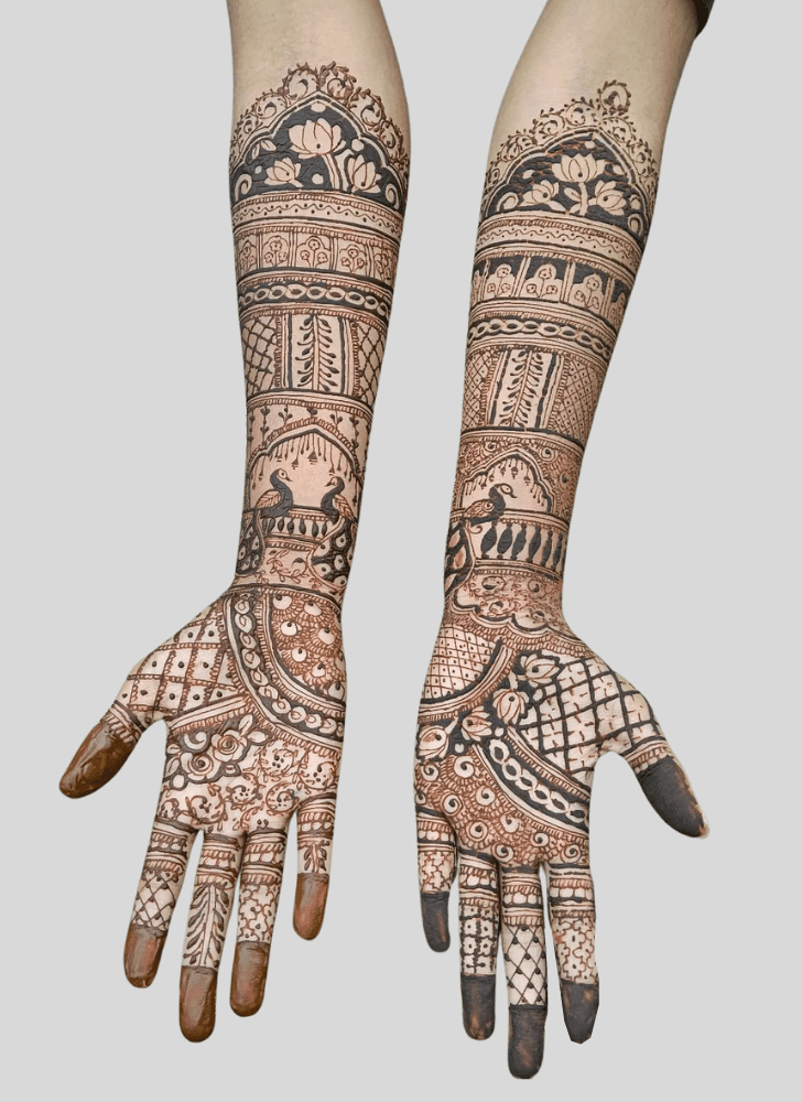 Radiant Celebration Henna Design