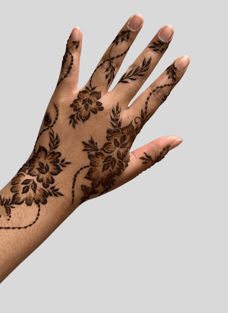 Shapely Celebration Henna Design