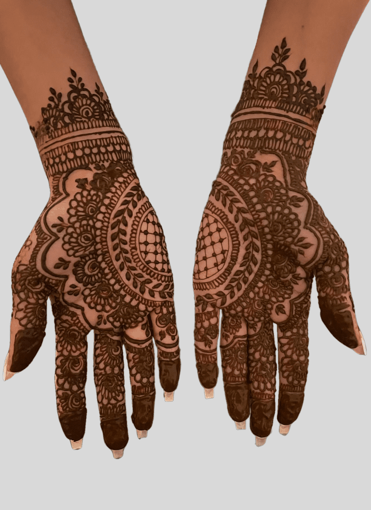 Slightly Celebration Henna Design