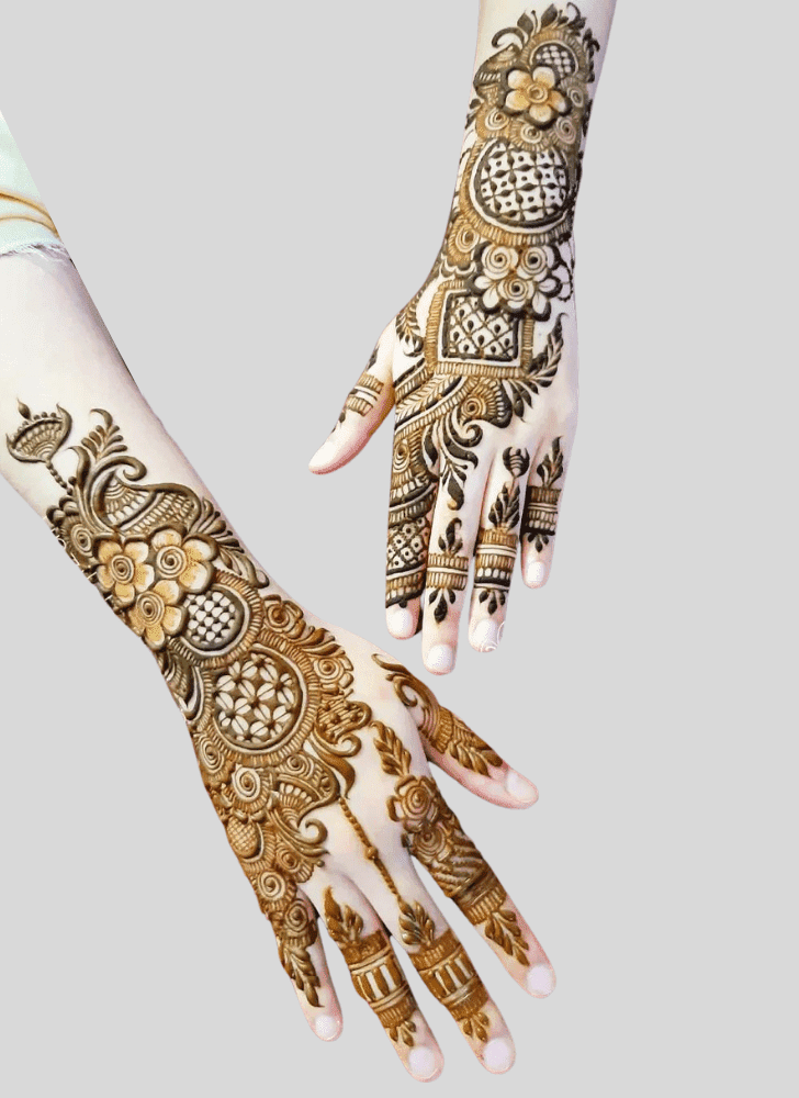 Stunning Celebration Henna Design