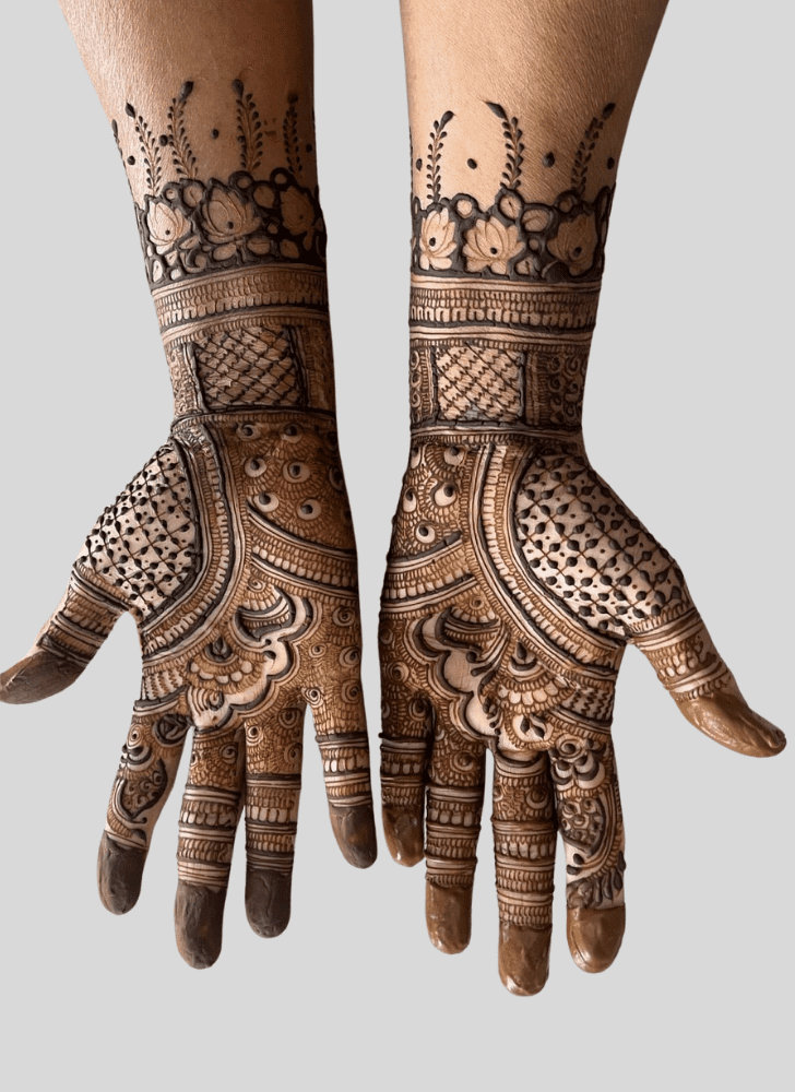 Wonderful Celebration Mehndi Design