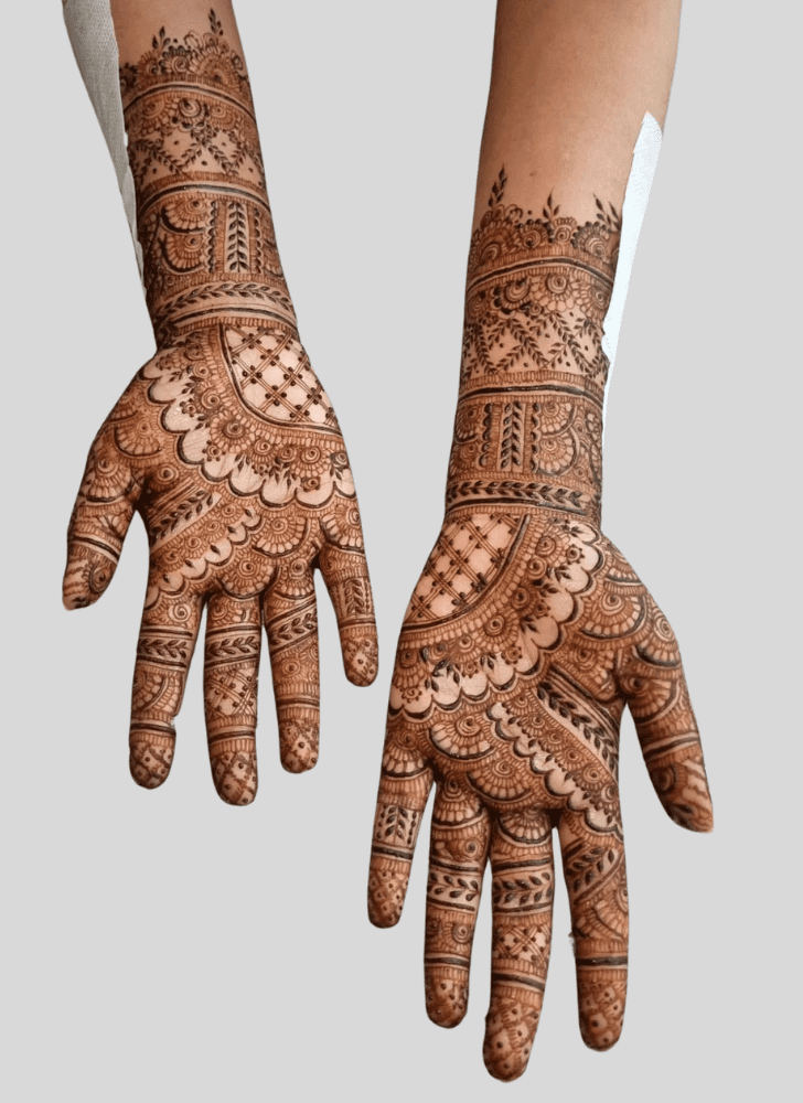 Classy Contemporary Henna Design