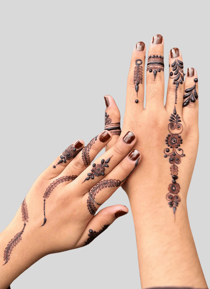 Fair Contemporary Henna Design