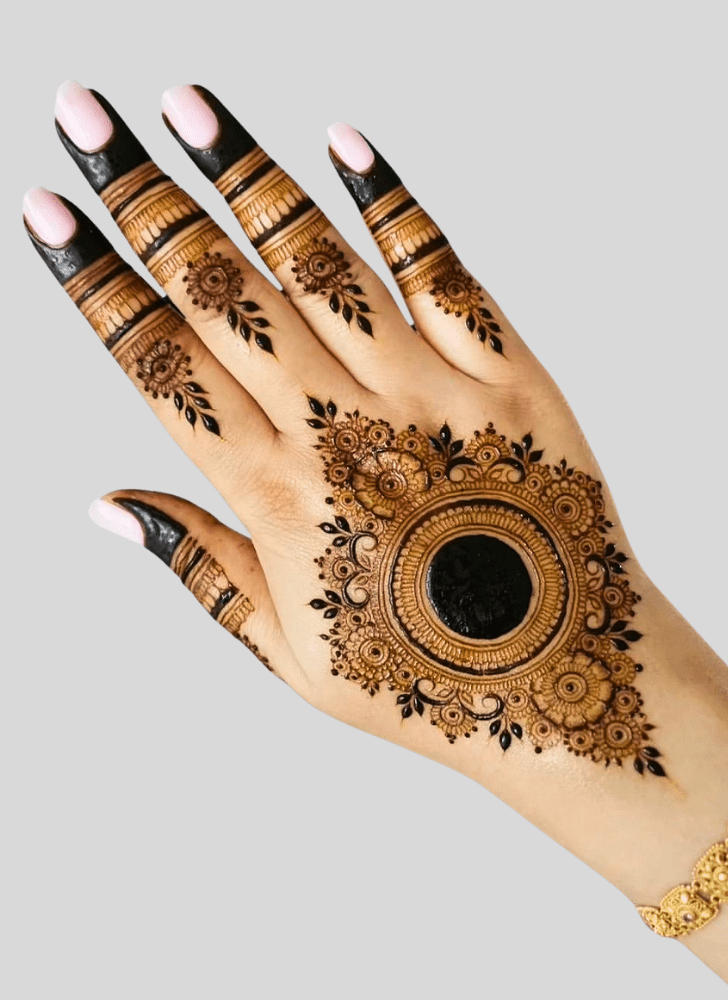 Fine Contemporary Henna Design