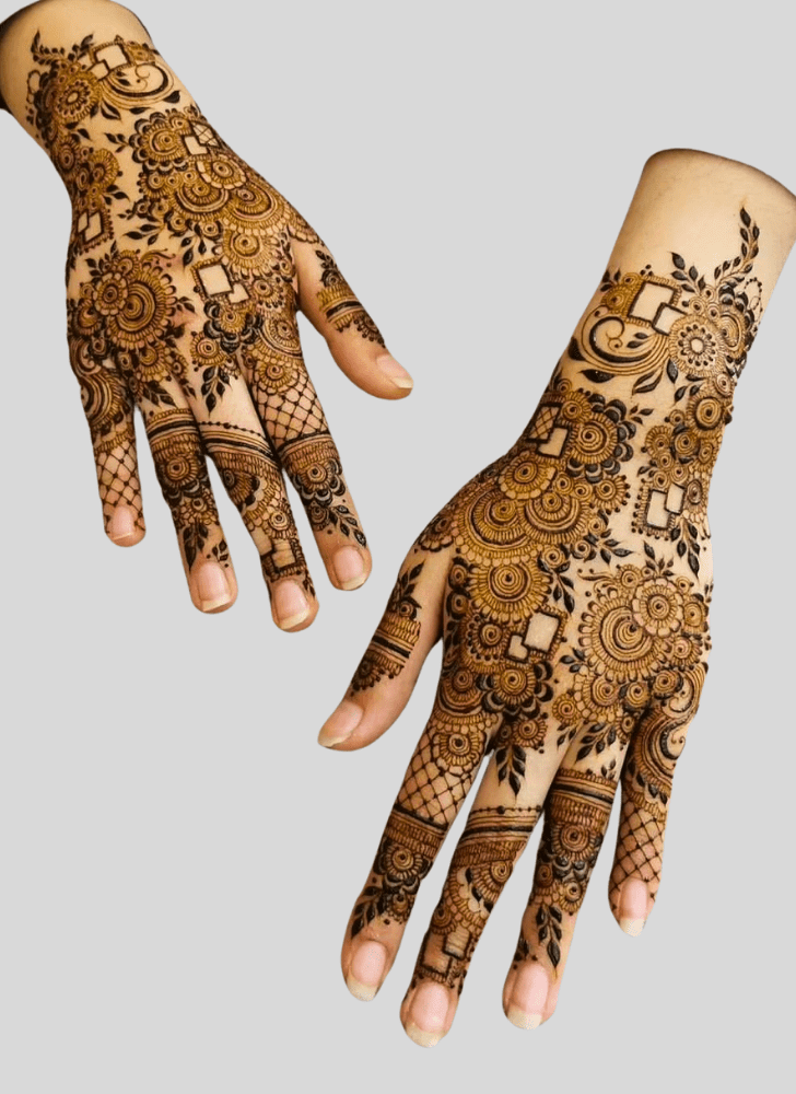 Grand Contemporary Henna Design