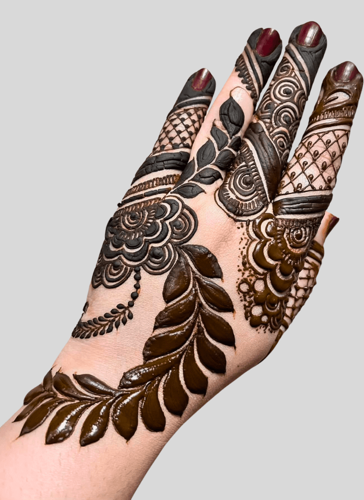 Ravishing Contemporary Henna Design