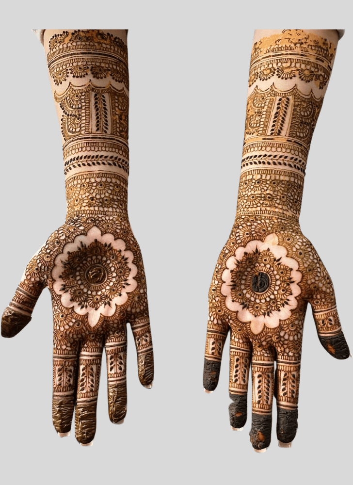 Slightly Contemporary Henna Design