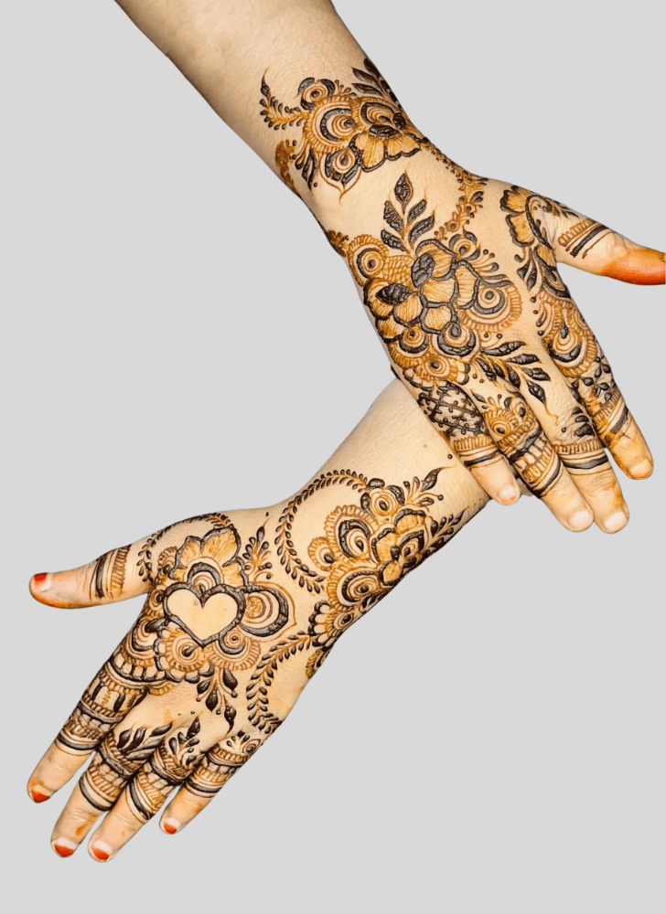 Admirable Custom Mehndi Design