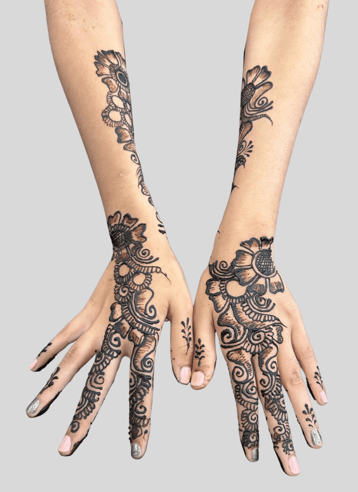 Classy Custom Henna Design
