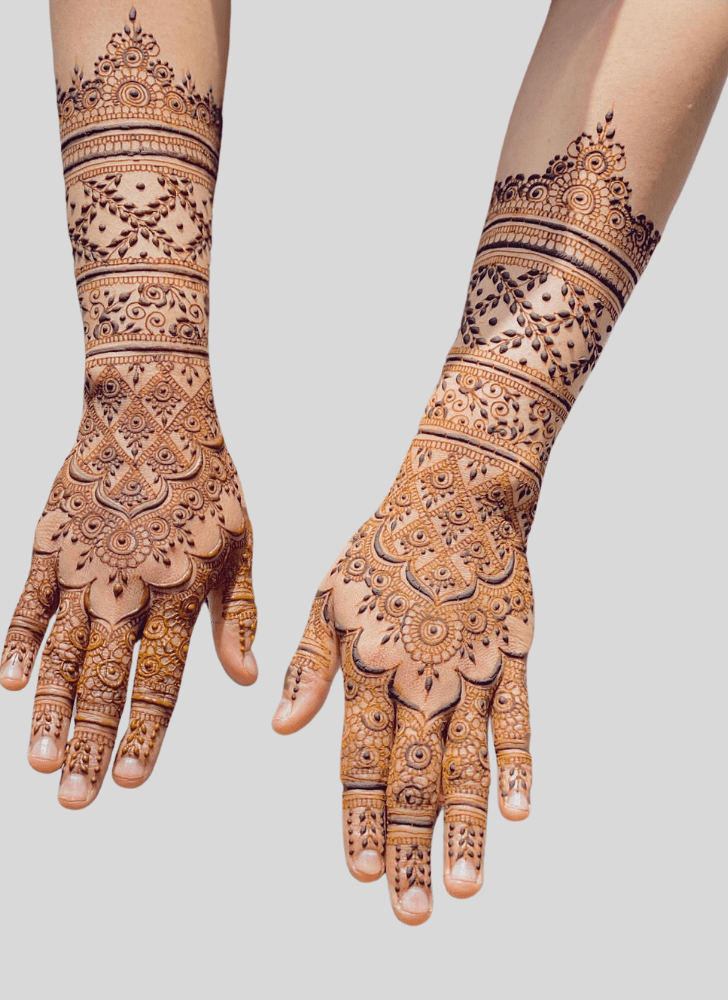Enthralling Custom Henna Design