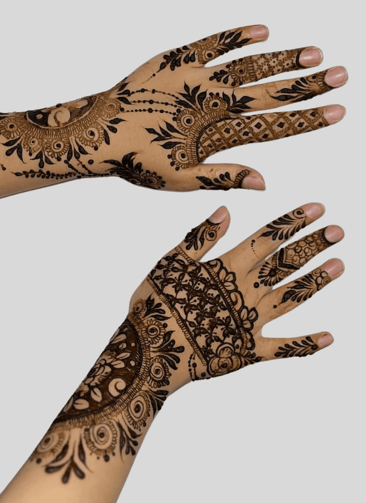 Gorgeous Custom Henna Design