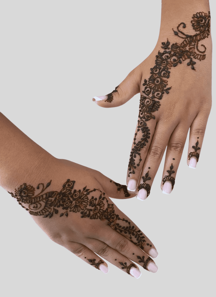 Magnetic Custom Henna Design