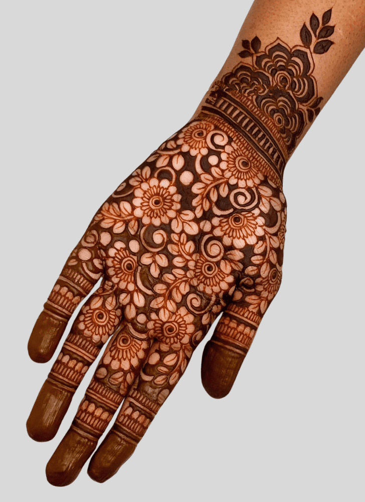 Magnificent Custom Henna Design