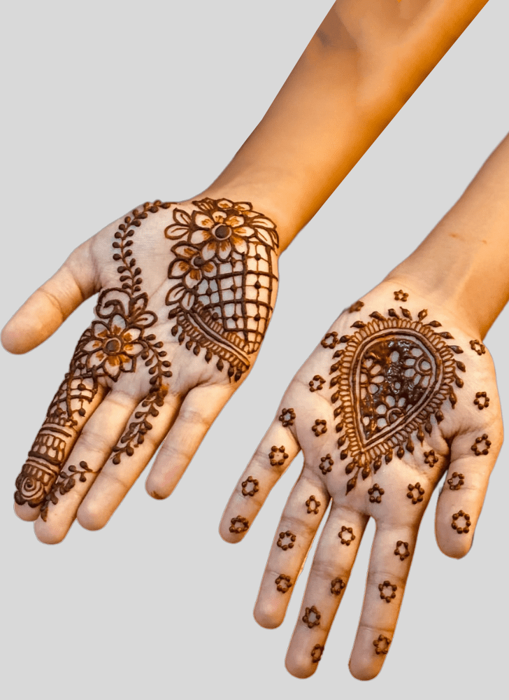 Marvelous Custom Henna Design
