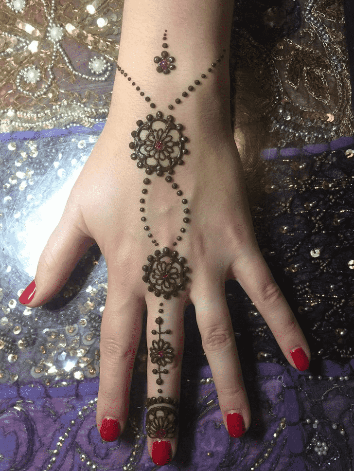 Dazzling Dallas Henna Design