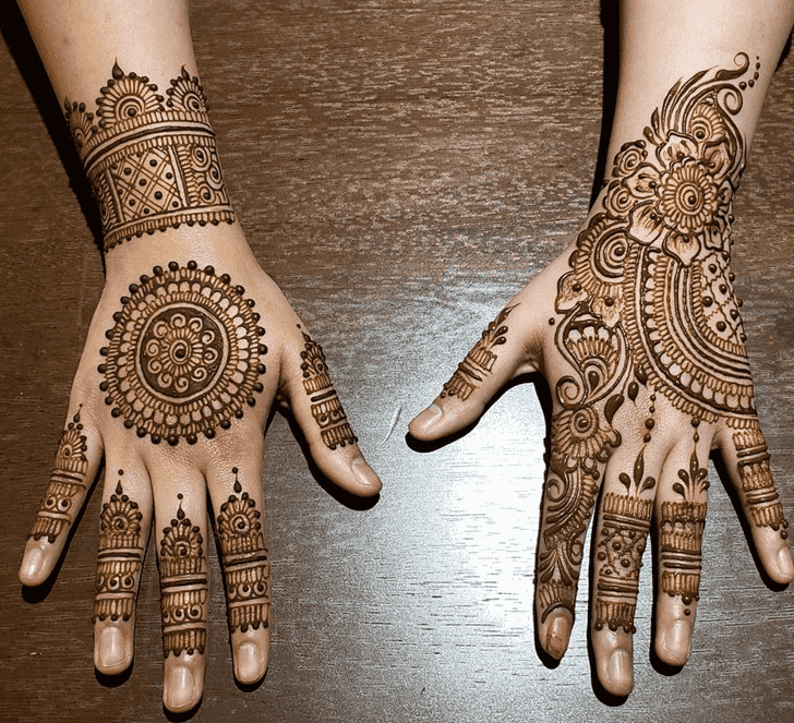 Adorable Florida Henna Design