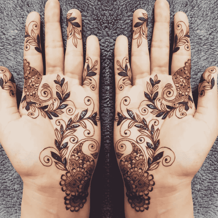 Angelic Florida Henna Design