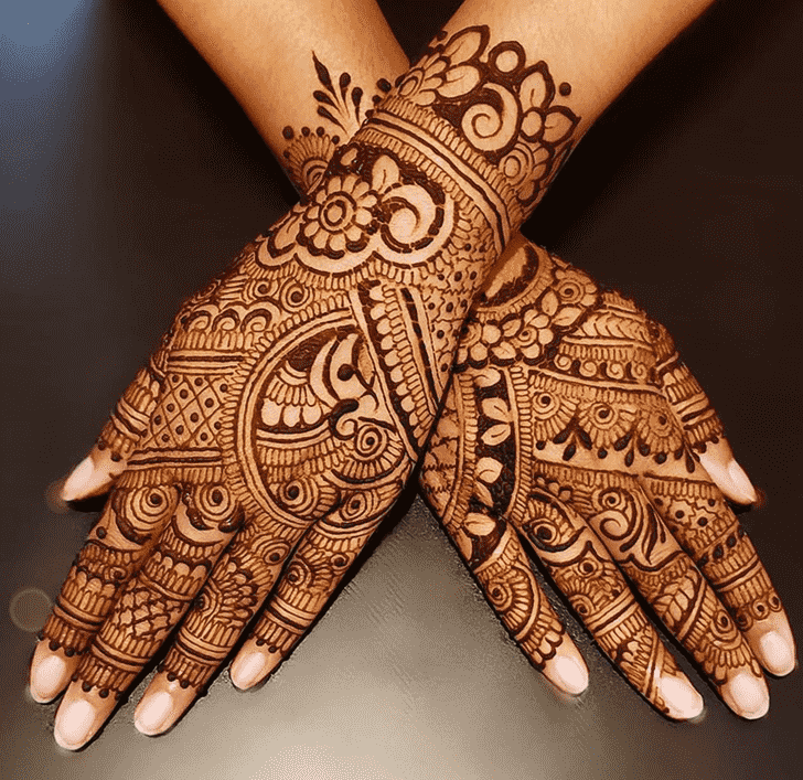 Appealing Florida Henna Design