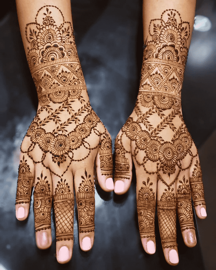 Inviting Florida Henna Design