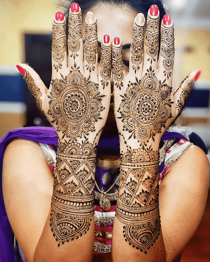 Magnificent Florida Henna Design