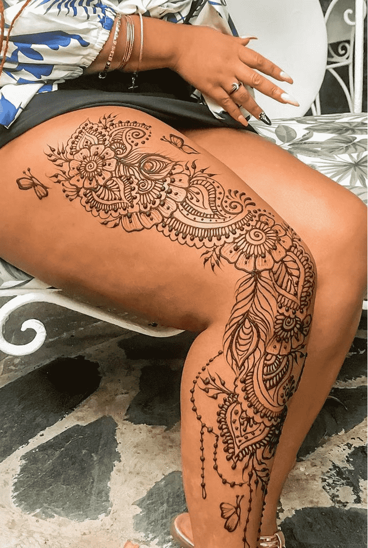 Splendid Florida Henna Design