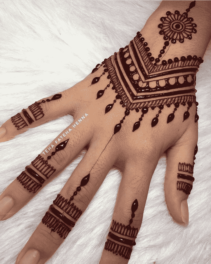 Alluring Georgia Henna Design