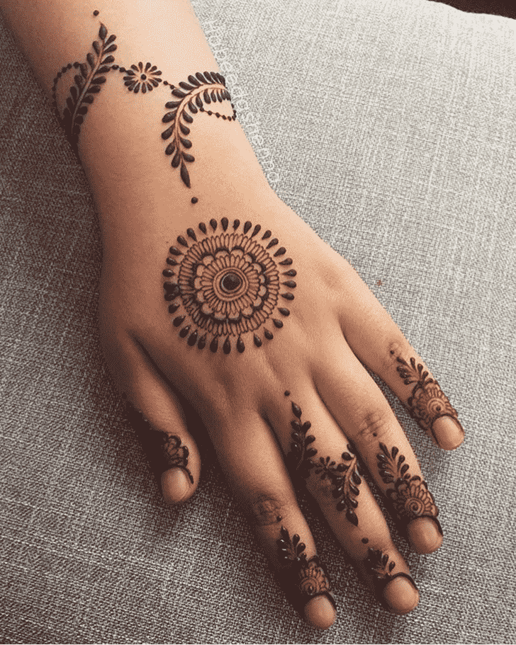 Appealing Georgia Henna Design