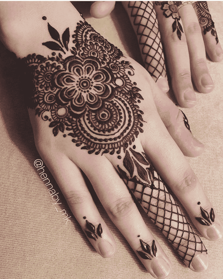 Enthralling Georgia Henna Design