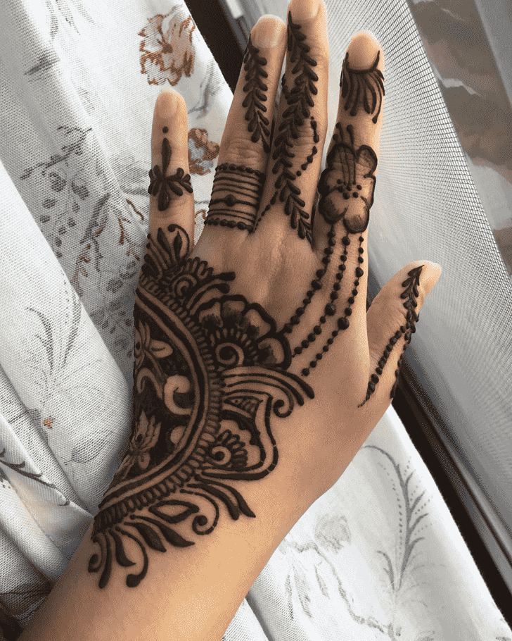 Fine Georgia Henna Design